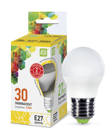 Лампа сд LED-ШАР-std 3.5Вт 230В Е27 3000К 320Лм ASD ASD