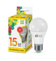 Лампа сд LED-A60-std 15Вт 230В Е27 3000К 1350Лм ASD ASD