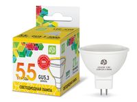 Лампа сд LED-JCDR-std 5.5Вт 230В GU5.3 3000К 495Лм ASD ASD
