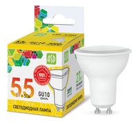 Лампа сд LED-JCDRC-std 5.5Вт 230В GU10 3000К 495Лм ASD ASD