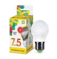 Лампа сд LED-ШАР-std 7.5Вт 230В Е27 3000К 675Лм ASD ASD