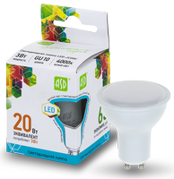 Лампа сд LED-JCDRC-std 3Вт 230В GU10 4000К 270Лм ASD ASD