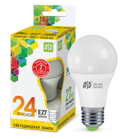 Лампа сд LED-A65-std 24Вт 230В Е27 3000К 2160Лм ASD ASD