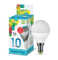 Лампа сд LED-ШАР-std 10Вт 230В Е14 4000К 900Лм ASD ASD