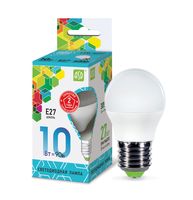 Лампа сд LED-ШАР-std 10Вт 230В Е27 4000К 900Лм ASD ASD