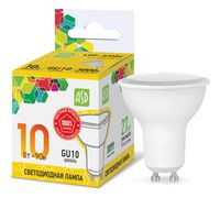 Лампа сд LED-JCDRC-std 10Вт 230В GU10 3000К 900Лм ASD ASD