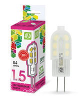 Лампа сд LED-JC-std 1.5Вт 12В G4 6500К 135Лм ASD ASD