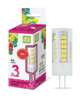 Лампа сд LED-JC-std 3Вт 12В G4 6500К 270Лм ASD ASD