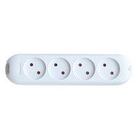 Колодка 4N-SMART четырехместная 10А 5240 IN HOME IN HOME Колодка 4N-SMART четырехместная 10А 5240 IN HOME IN HOME