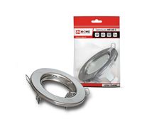 Светильник встраиваемый MR16R-RC-standard металл под лампу JCDR GU5.3 12/230В хром IN HOME IN HOME Светильник встраиваемый MR16R-RC-standard металл под лампу JCDR GU5.3 12/230В хром IN HOME IN HOME