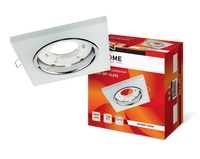 Светильник встраиваемый GX53R-SMT-glass под лампу GX53 КВАДРАТ СТЕКЛО 230B матовый IN HOME IN HOME