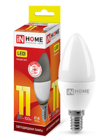 Лампа сд LED-СВЕЧА-VC 11Вт 230В Е14 3000К 820Лм IN HOME IN HOME
