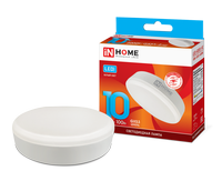 Лампа сд LED-GX53-VC 10Вт 230В 4000К 800Лм IN HOME IN HOME