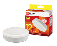 Лампа сд LED-GX53-VC 12Вт 230В 3000К 960Лм IN HOME IN HOME