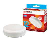 Лампа сд LED-GX53-VC 12Вт 230В 4000К 960Лм IN HOME IN HOME