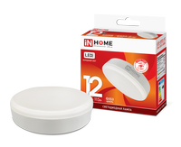 Лампа сд LED-GX53-VC 12Вт 230В 6500К 960Лм IN HOME IN HOME
