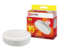 Лампа сд LED-GX53-VC 15Вт 230В 3000К 1200Лм IN HOME IN HOME