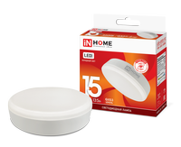 Лампа сд LED-GX53-VC 15Вт 230В 6500К 1200Лм IN HOME IN HOME