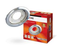 Светильник встраиваемый GX70R-C металл под лампу GX70 230В хром IN HOME IN HOME