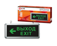 Светильник сд ав СДБО-215 "ВЫХОД EXIT НАЛЕВО" 3 часа NI-CD AC/DC IN HOME IN HOME