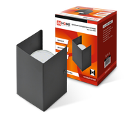Светильник накладной двусторонний GX53S-WALL 2MB под лампу GX53 230B матовый черный IN HOME IN HOME Светильник накладной двусторонний GX53S-WALL 2MB под лампу GX53 230B матовый черный IN HOME IN HOME