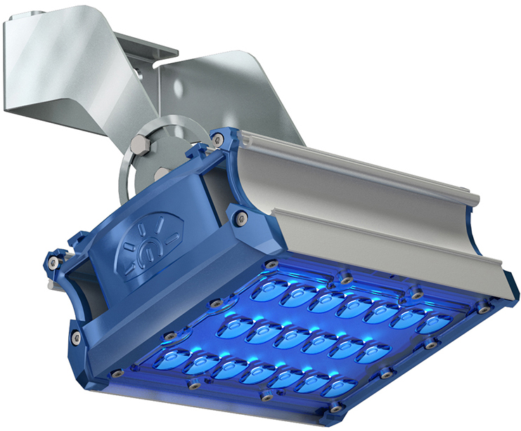 ПРОМЫШЛЕННЫЙ СВЕТИЛЬНИК TL-PROM SM 50 FL К20 Blue TEHNOLOGII_SVETA