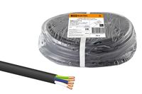 Кабель ВВГнг(А)-LS 5х2,5 ок(N, PE)-0,66 ГОСТ (20м) TDM  TDM Electric