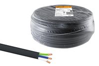Кабель ВВГ-П нг(А)-LS 3х6 ок(N, PE)-0,66 ГОСТ (100м) TDM  TDM Electric