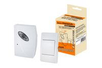 Звонок народный ЗББ-Н-11/1-32М (беспр., бат., карт.короб., откр.код) TDM Electric