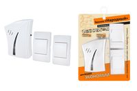 Звонок народный ЗББ-Н-12/1-32М (беспр., бат., 2 кн., блистер, откр.код) TDM Electric