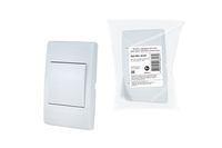 Кнопка народная КП-Н-01 (для пров. звонков, полиэт.пак.) TDM Electric