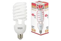 Лампа люминесцентная НЛ-HS-45 Вт-2700 К–Е27  TDM Electric