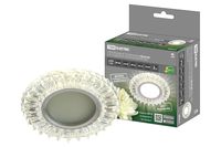 Светильник встраиваемый СВ 03-06 MR16 50Вт G5.3 LED подсветка 3 Вт зеркальный/хром TDM TDM Electric