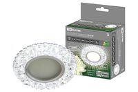 Светильник встраиваемый СВ 03-09 MR16 50Вт G5.3 LED подсветка 3 Вт зеркальный/хром TDM TDM Electric