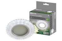 Светильник встраиваемый СВ 03-10 MR16 50Вт G5.3 LED подсветка 3 Вт зеркальный/хром TDM TDM Electric