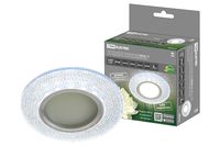 Светильник встраиваемый СВ 03-11 MR16 50Вт G5.3 LED подсветка 3 Вт зеркальный/хром TDM TDM Electric