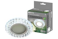 Светильник встраиваемый СВ 03-13 MR16 50Вт G5.3 LED подсветка 3 Вт зеркальный/хром TDM TDM Electric