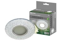 Светильник встраиваемый СВ 03-15 MR16 50Вт G5.3 LED подсветка 3 Вт зеркальный/хром TDM TDM Electric
