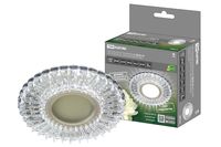 Светильник встраиваемый СВ 03-16 MR16 50Вт G5.3 LED подсветка 3 Вт зеркальный/хром TDM TDM Electric