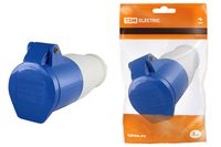 Розетка 223 переносная 2Р+РЕ 32А 220В IP44 TDM TDM Electric