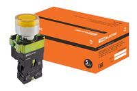 Кнопка BW3561 с подсветкой желтый 1з TDM TDM Electric