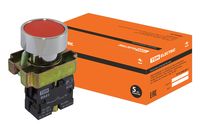 Кнопка BА41 без подсветки красный 1з TDM TDM Electric