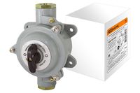 Пакетный выключатель ПВ2-16 2П 16А 220В, силуминовый корпус, IP56 TDM TDM Electric