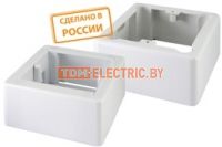 Коробки монтажные установочные открытой установки IP20 для кабель-канала  TDM ELECTRIC