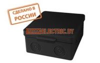 Коробки распаячные открытой установки IP54 -  цвет черный TDM ELECTRIC