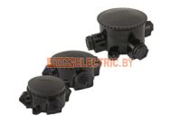 Коробки распаячные открытой установки КЭМ IP44, IP65 (карболит ) TDM ELECTRIC