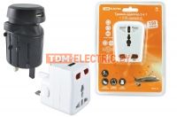 Тревел-адаптеры с USB-зарядкой TDM ELECTRIC