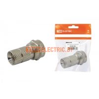 Разъём F RG58, инд. упаковка TDM  TDM Electric