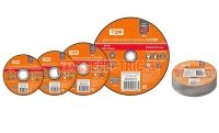 Диски отрезные по металлу серии «Рубин» TDM ELECTRIC