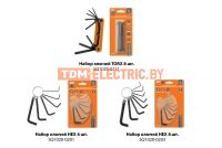 Наборы ключей HEX и TORX серии «Гранит» TDM ELECTRIC